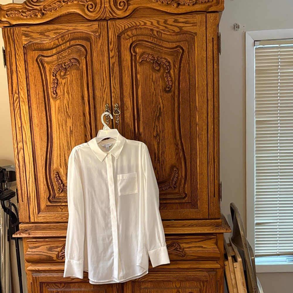 Classic White Men's Shirt
